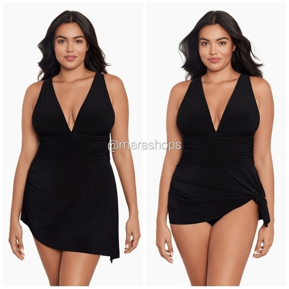 Magicsuit Plus Size Celine Swim Dress - Picture 1 of 7